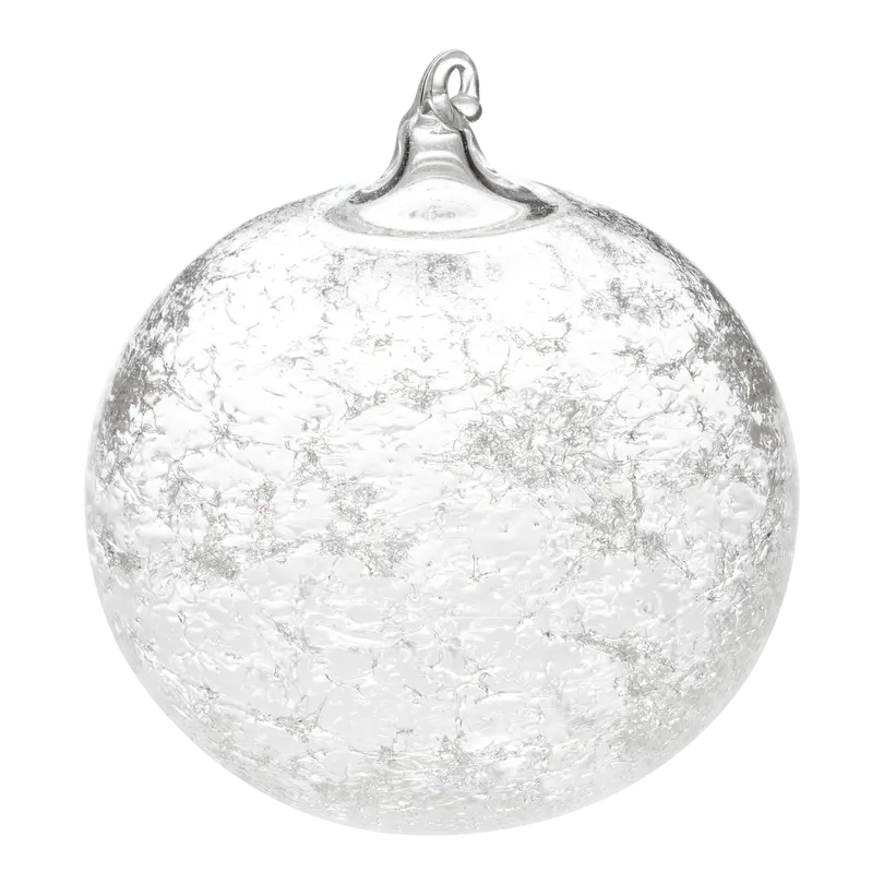 Weihnachtskugel X-Kugel Schnee
