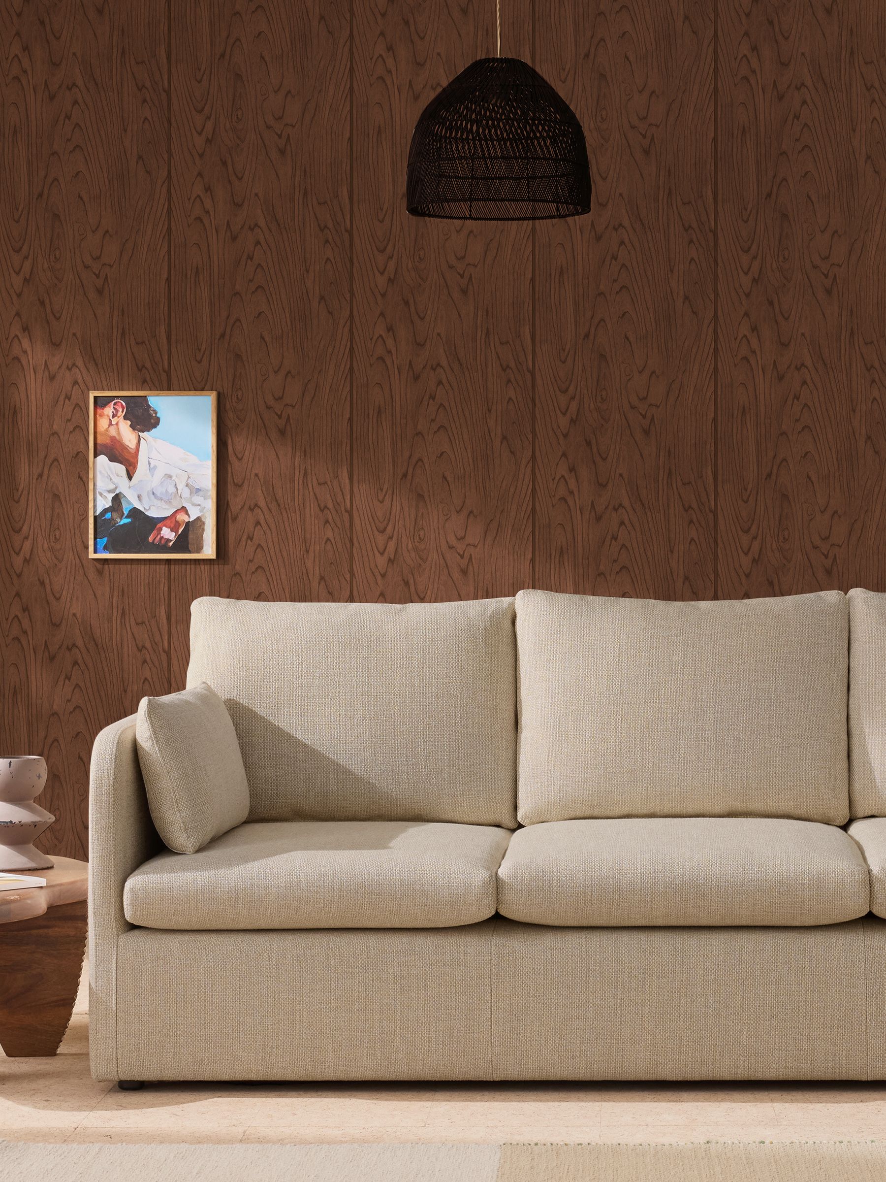 Orly 10M Wallpaper in Dark Tone Timber