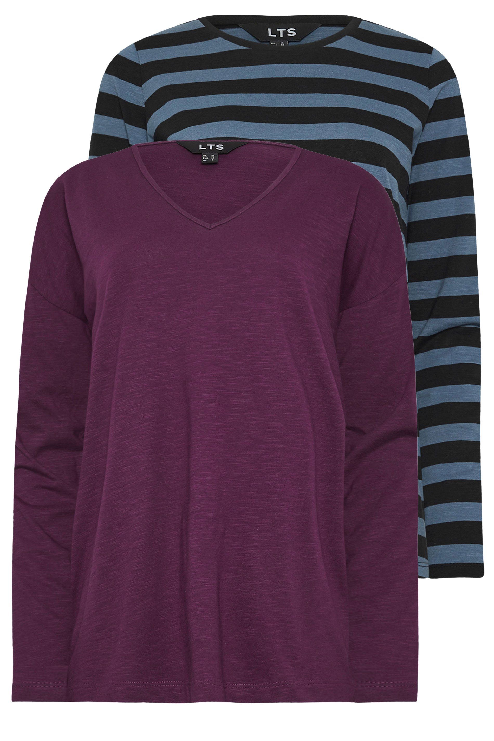 Long Tall Sally Tall 2 Pack Long Sleeve T-Shirt