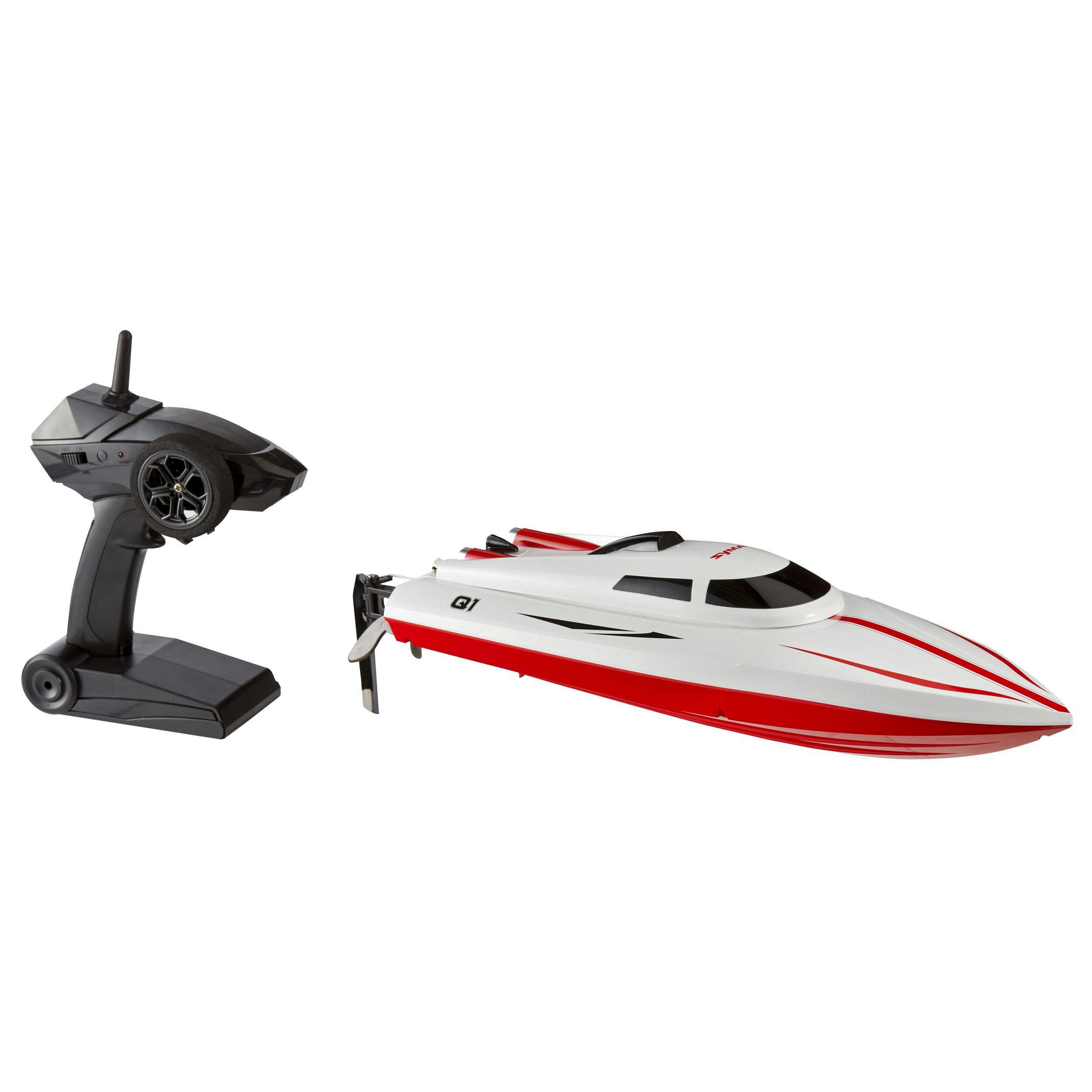 Revolt Q1 Pioneer Remote Controlled Waterproof High Speed Racing Boat Toy, Ages 12+