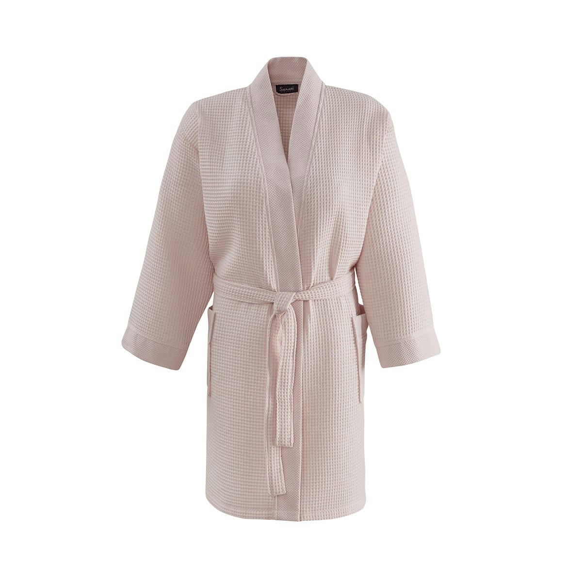 SPA - Peignoir court nid d'abeille  petale S