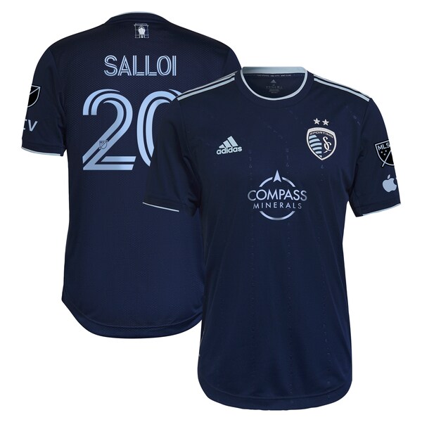 Daniel Salloi Sporting Kansas City adidas 2024 State Line 3.0 Authentic Player Jersey - Blue