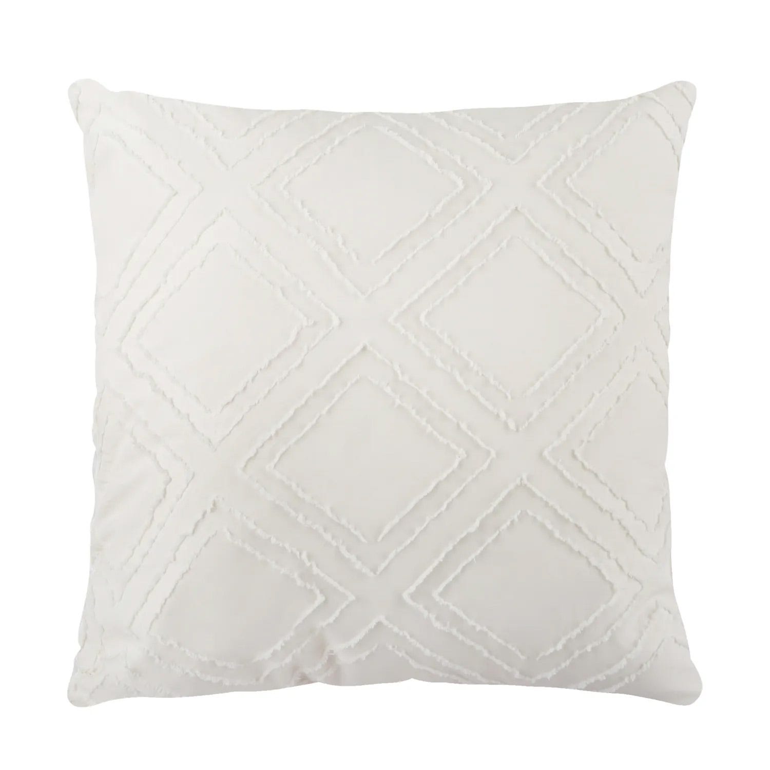Cuscino divano panna 45x45 cm microfibra