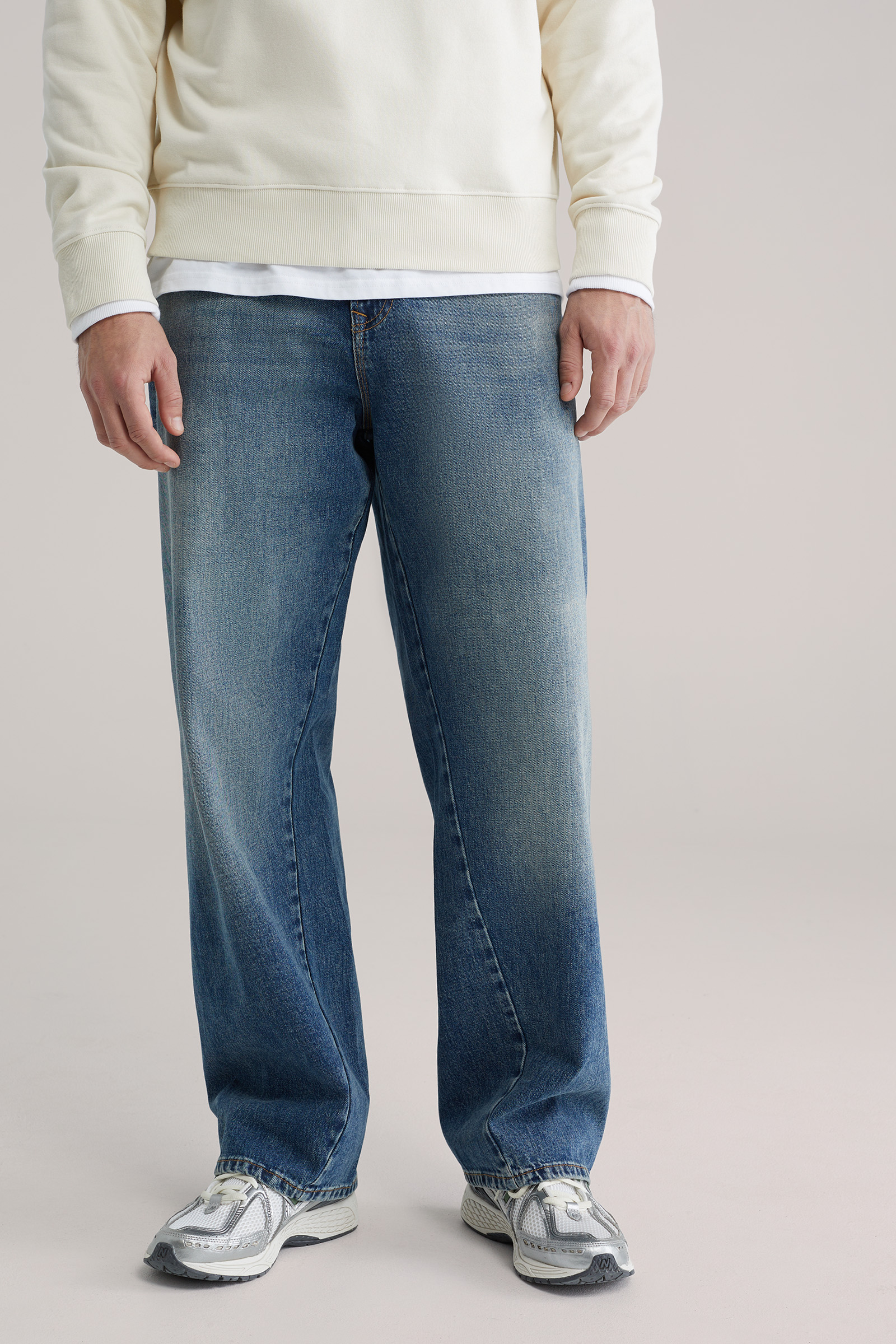 Heren Twisted loose fit jeans