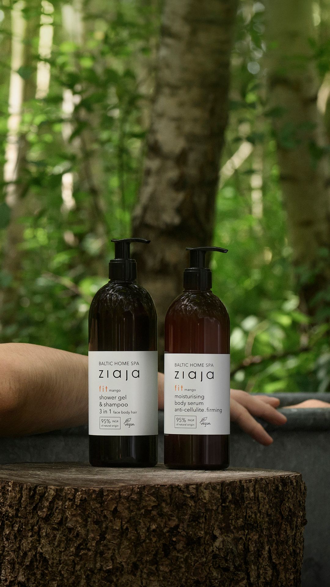 Ziaja Baltic Home SPA Fit Shower Gel And Shampoo 3 In 1 500ml