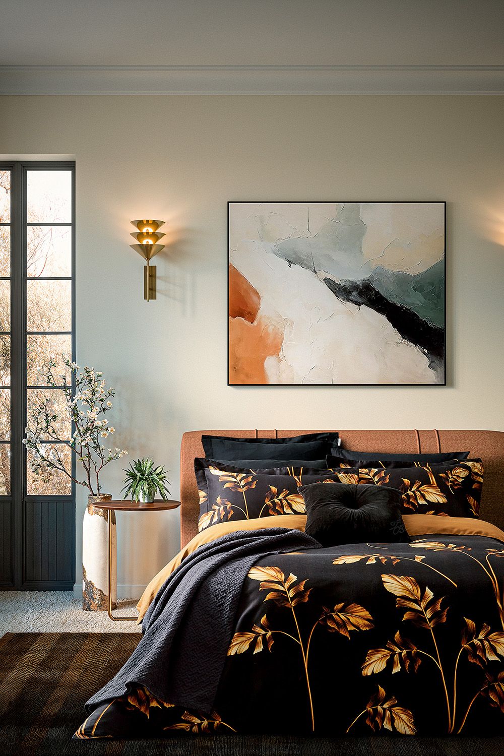 Ted Baker Gilded Floral' Cotton Duvet Cover Set