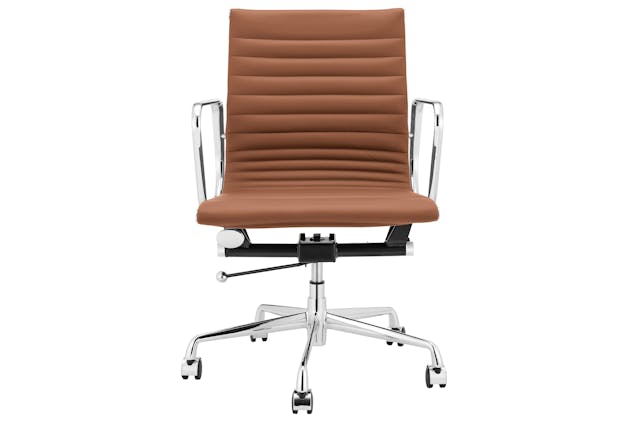 NNEKGE Replica Eames Group Standard Aluminium Low Back Office Chair