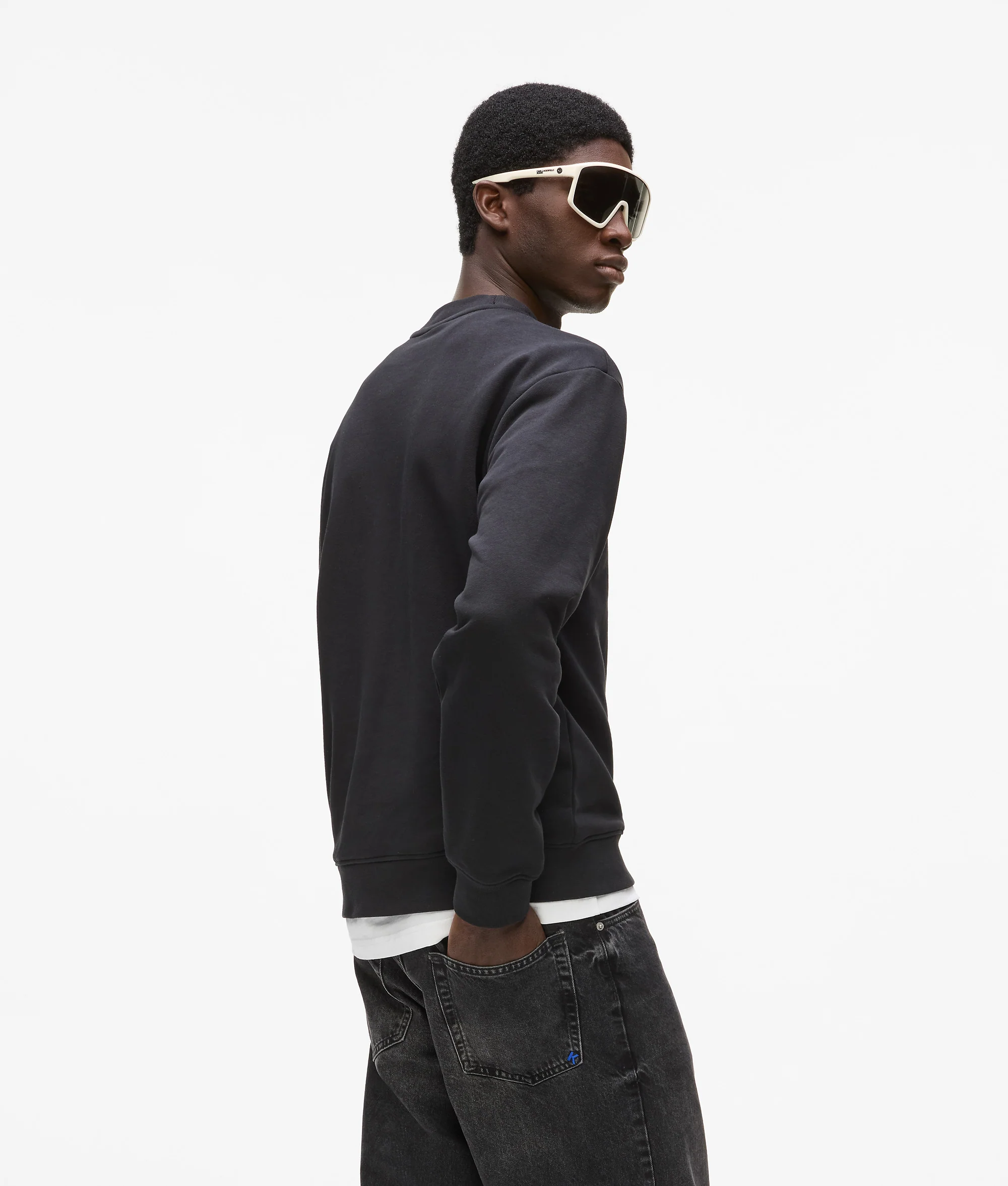 Sweat-shirt avec écusson Monogram