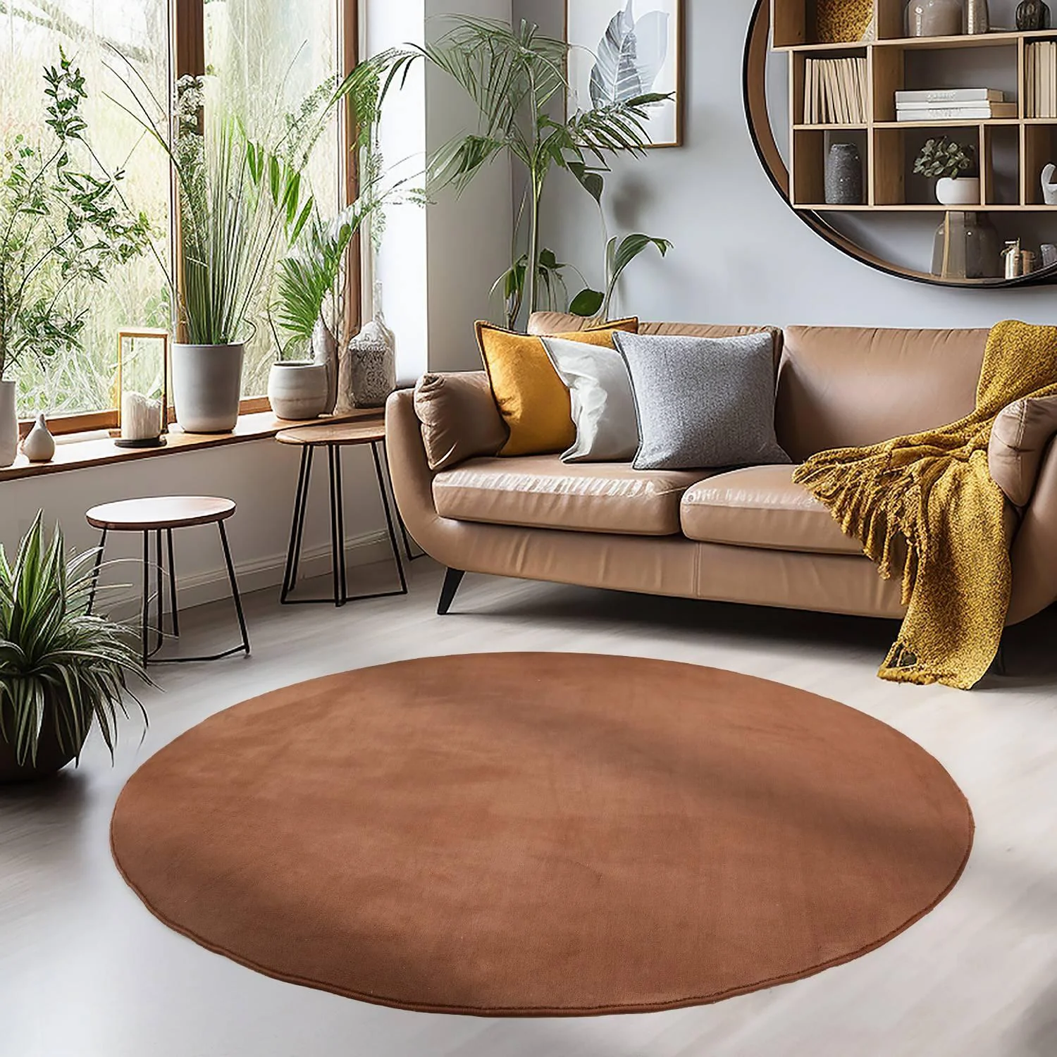 Vloerkleed Sky rond