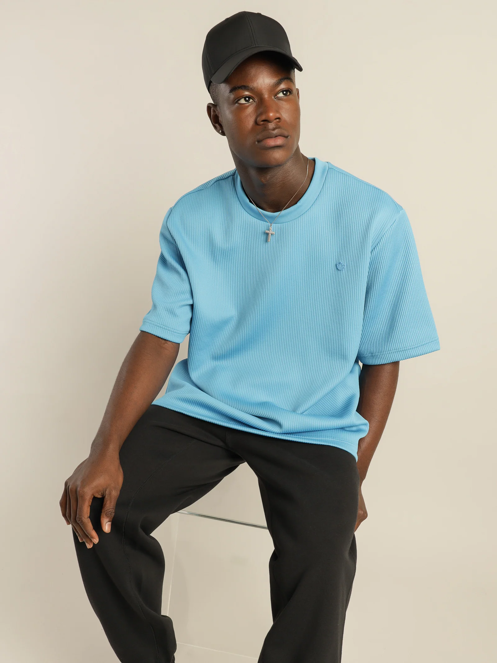 Adicolor Trefoil Plissé T-Shirt