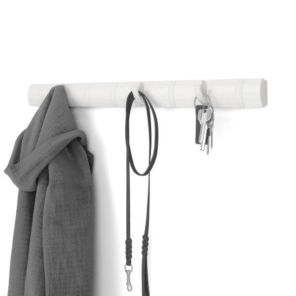 Umbra wandhaak Flip - 81 x 6 x 3 cm - wit
