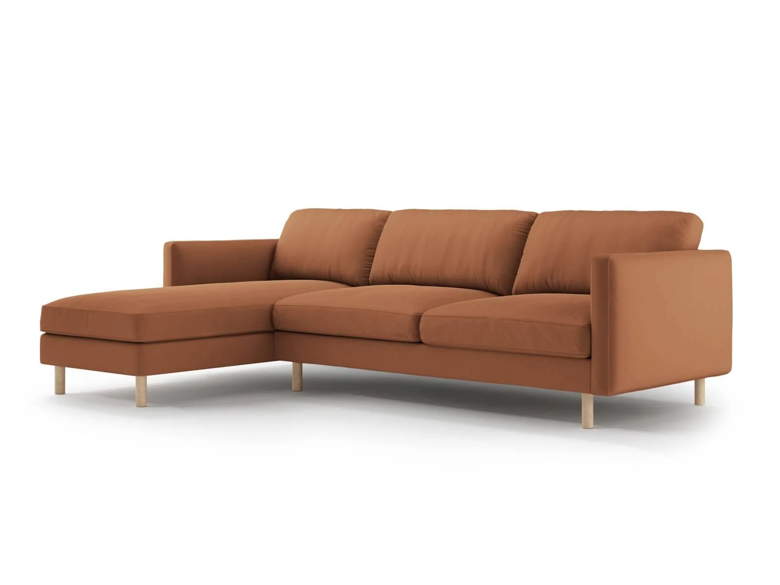 Hoekbank Eden links velvet