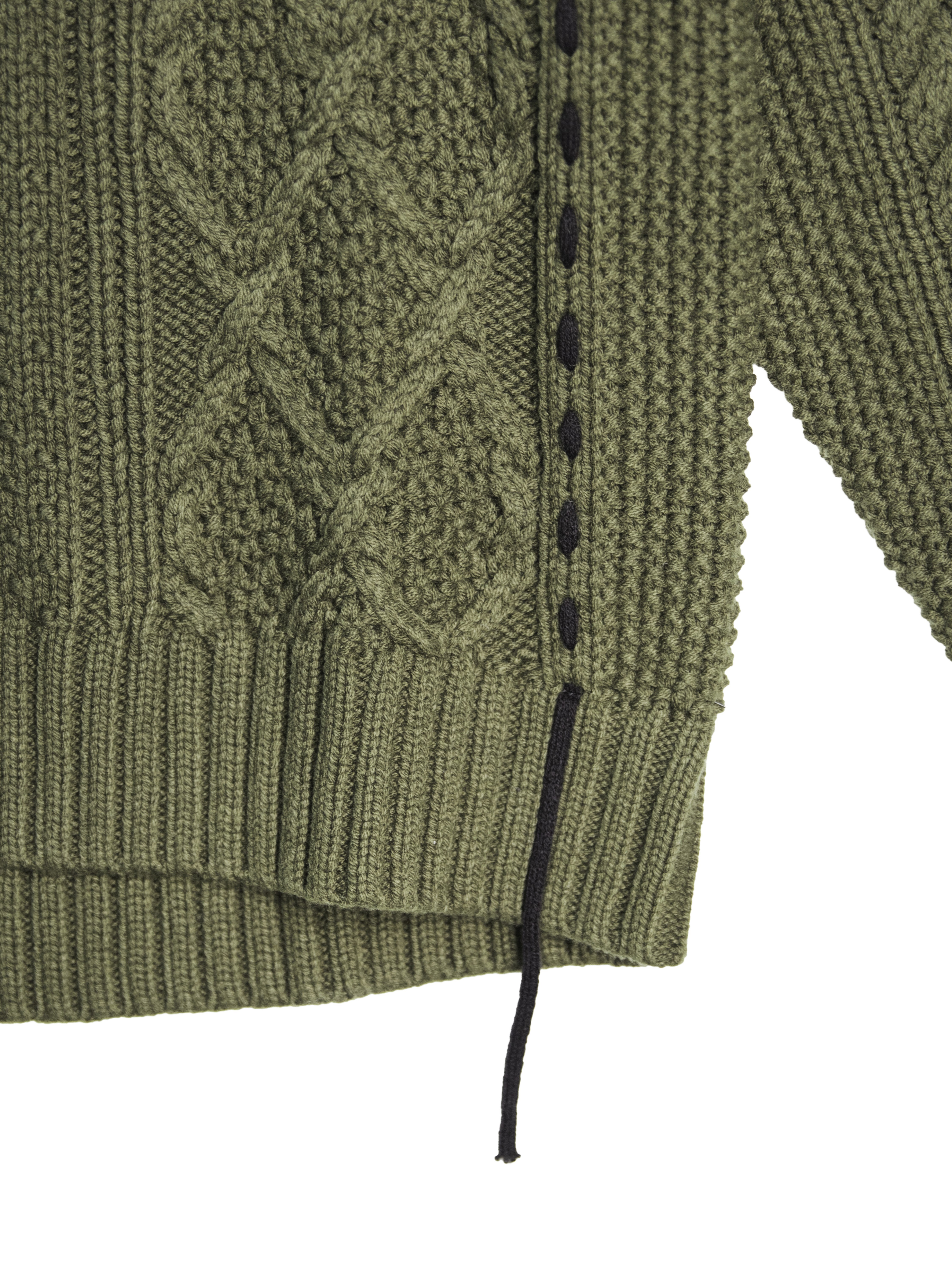 Contrast Stitch Detail Sweater - 25WDT310X