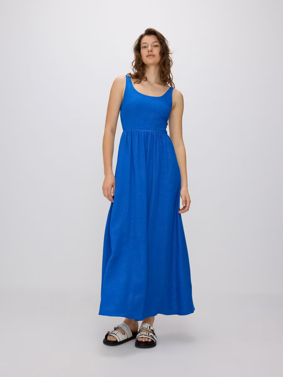 Viscose Rich Maxi Dress