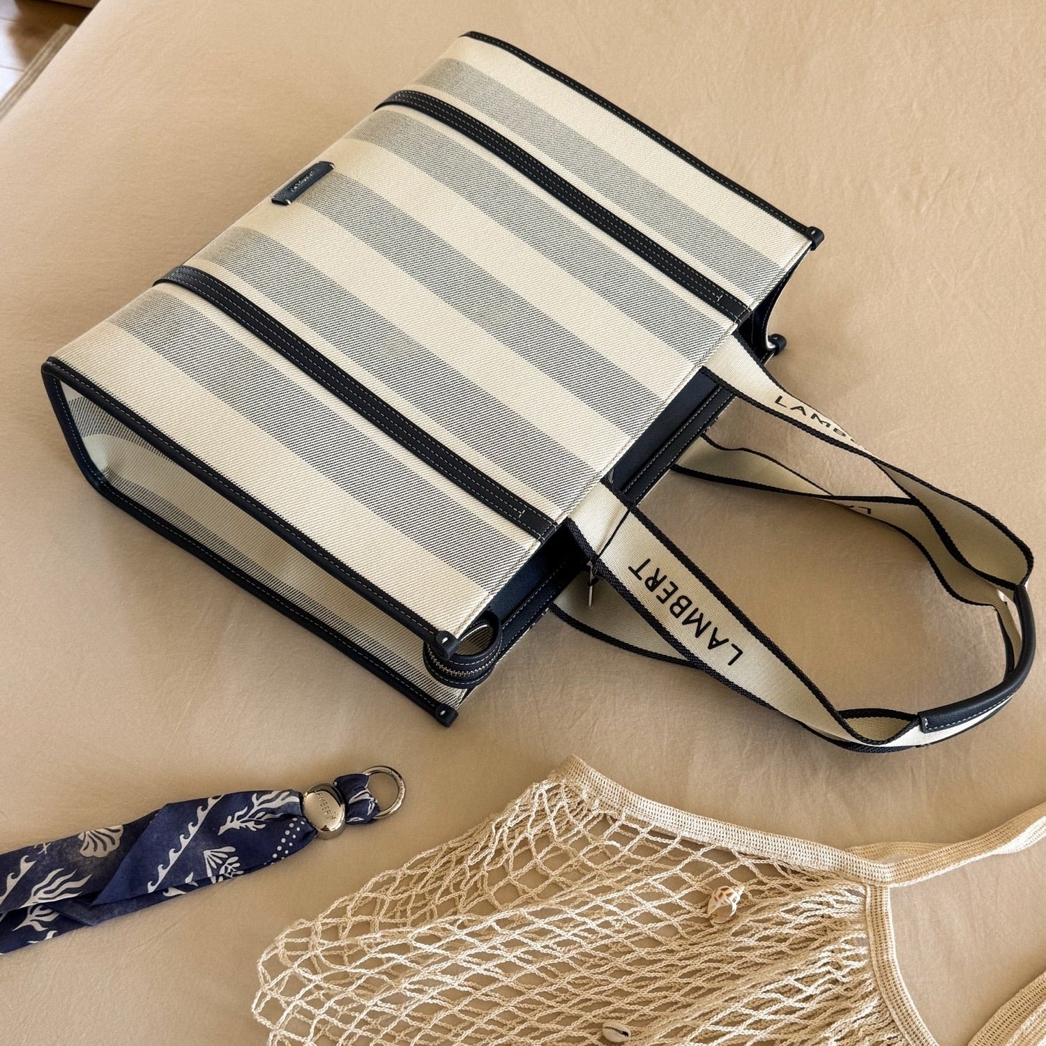 The Erica - Marine Canvas Tote Bag
