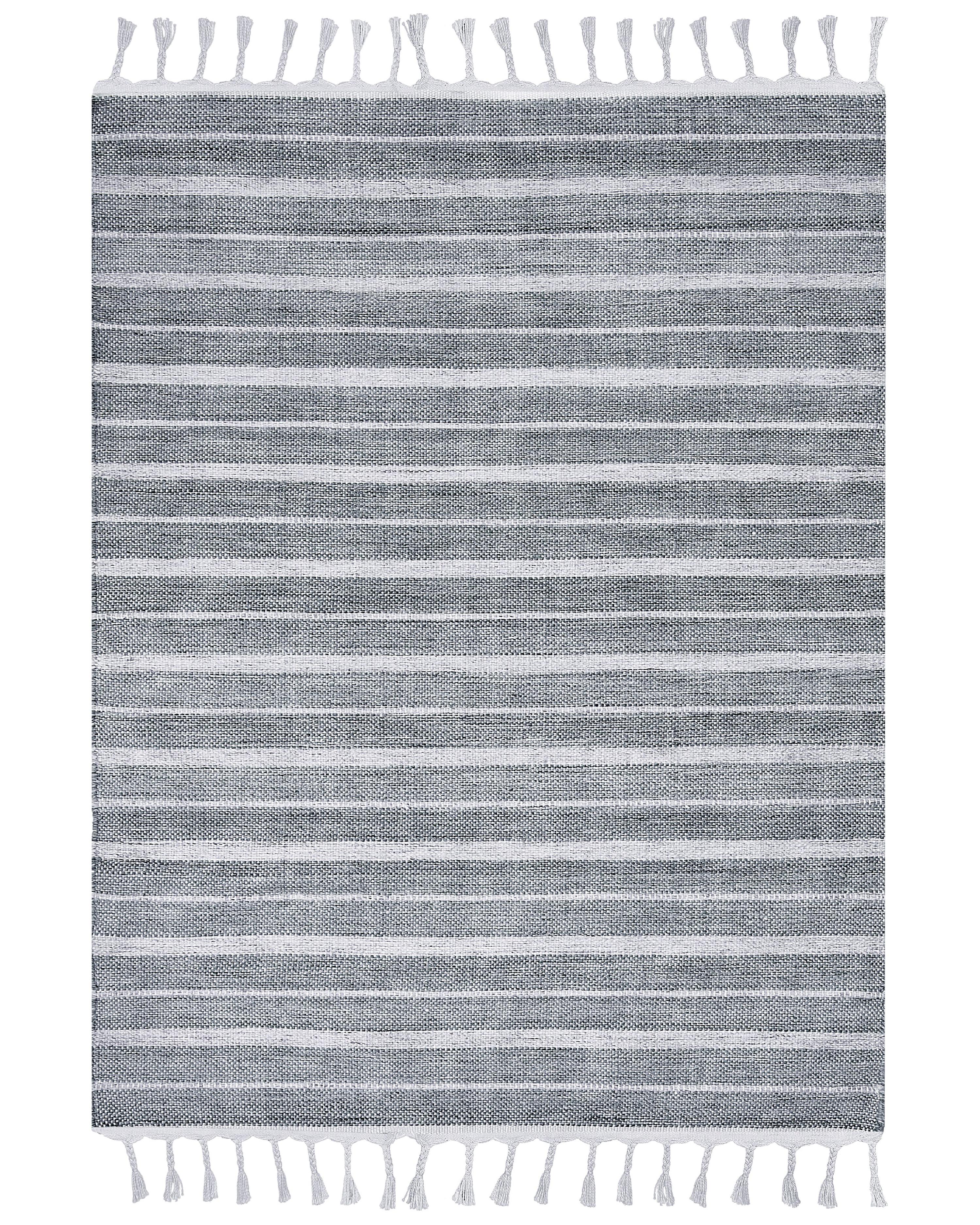 Rug BADEMLI Light Grey 140 x 200 cm
