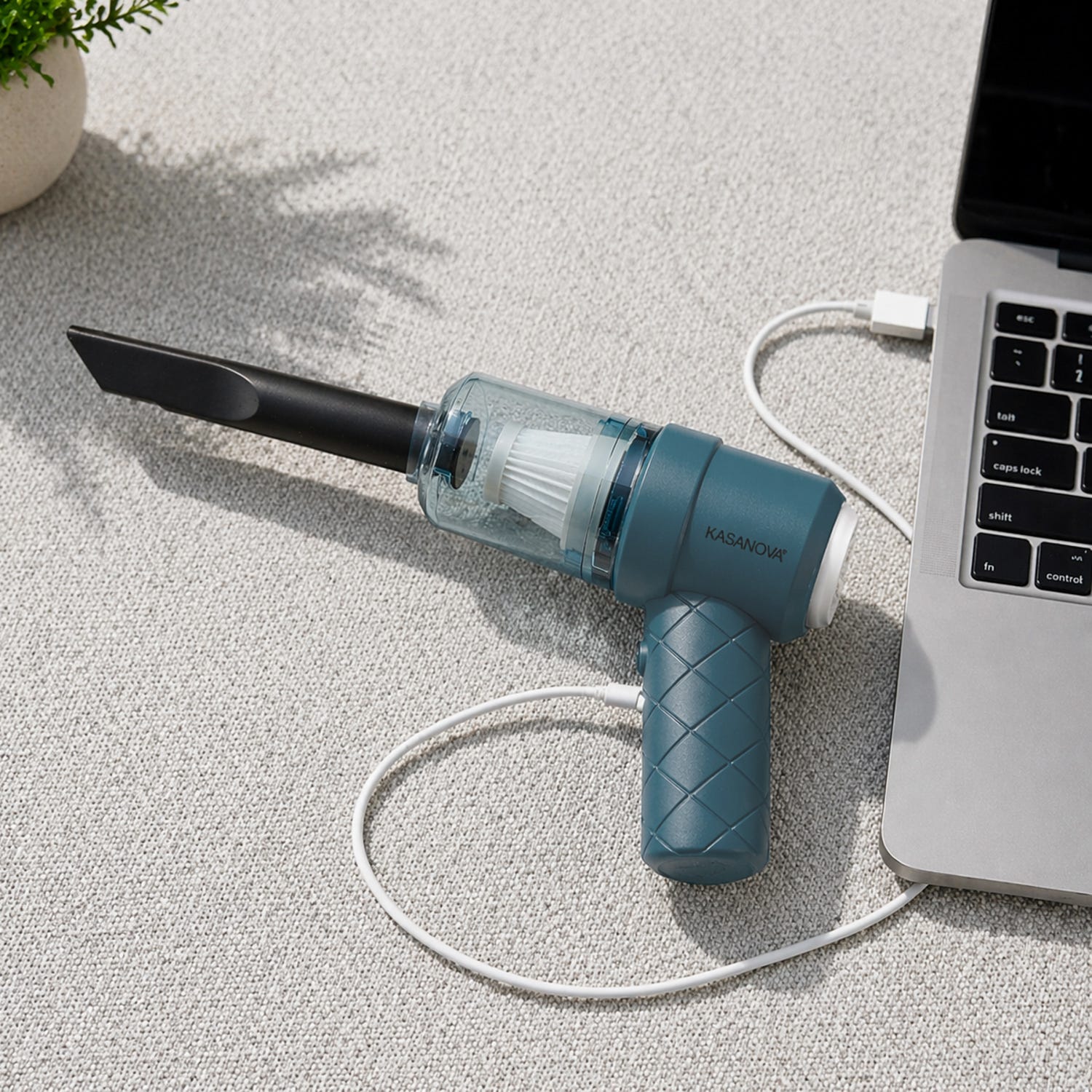 Mini aspiratore 2 in 1 senza fili verde
