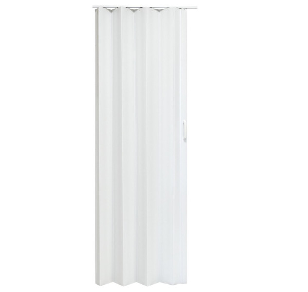Drzwi harmonijkowe 004-80-06 biały mat 80 cm
