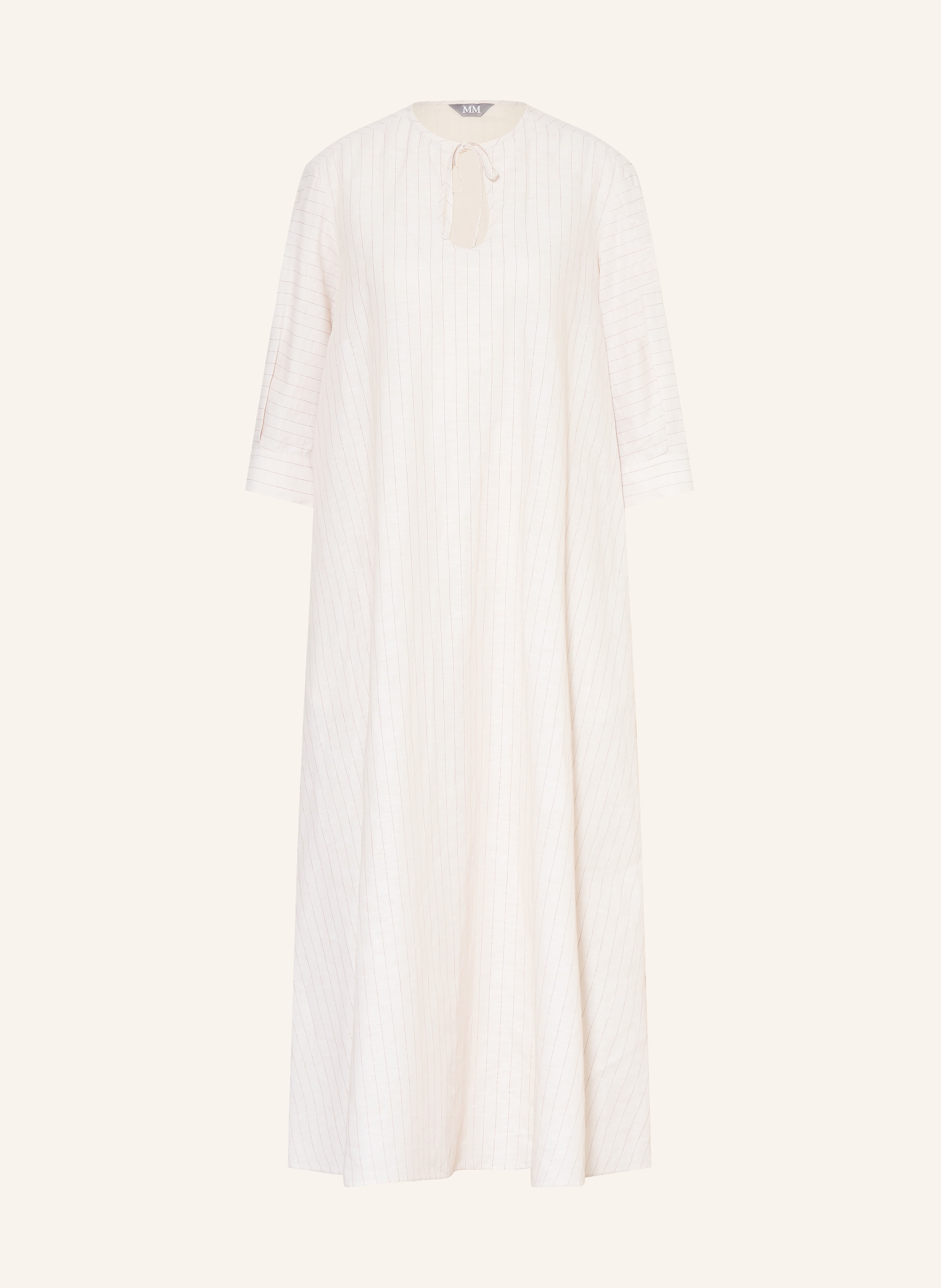 MM by Max Mara Kleid MEMO mit Leinen und 3/4-Arm