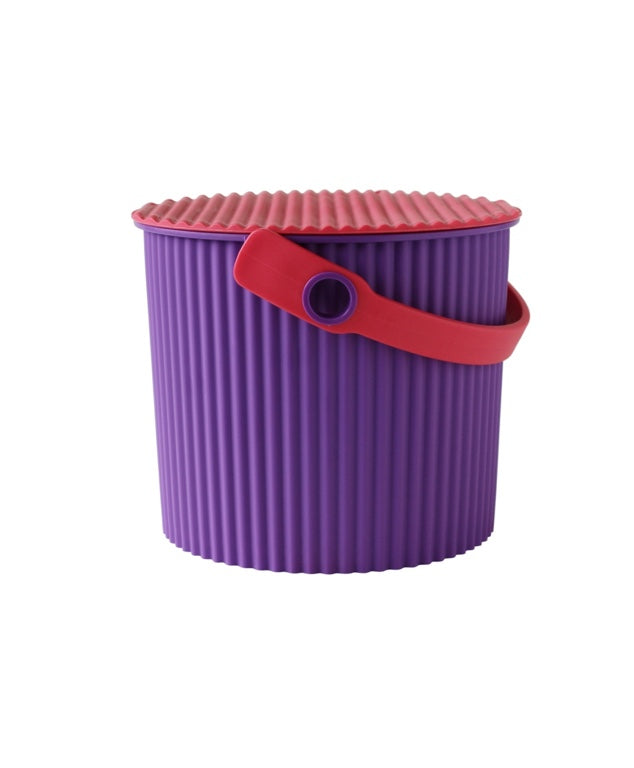 Hachiman Omnioutil Opbergemmer - Mini - Paars/Rood