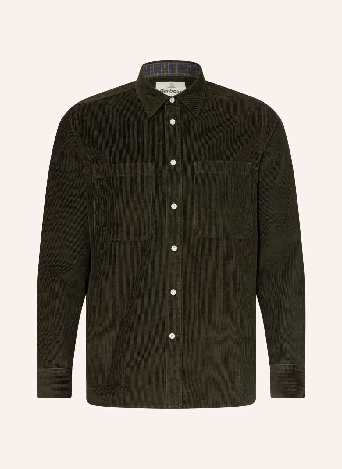 Barbour Cordhemd Comfort Fit
