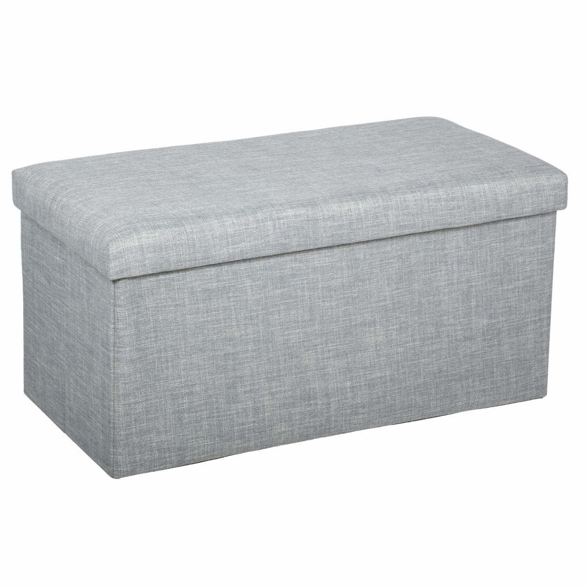 Siedzisko do przedpokoju LIGHT GREY, 38x38x78 cm