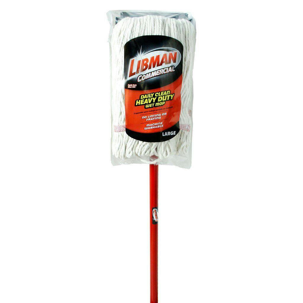 Libman Heavy-Duty Reusable Cotton Wet Mop