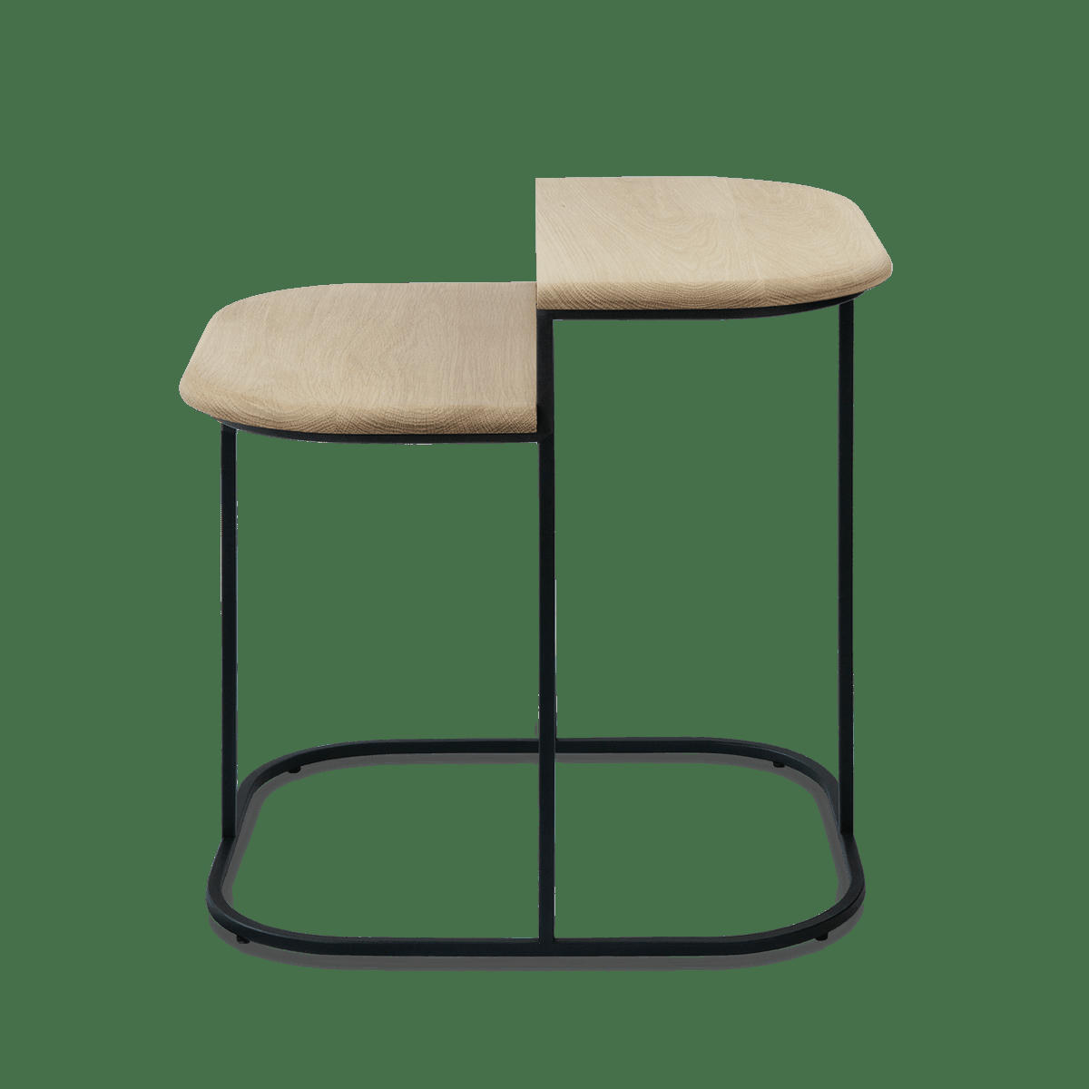 TAKE - Table basse en bois - chene massif- 55*56*50