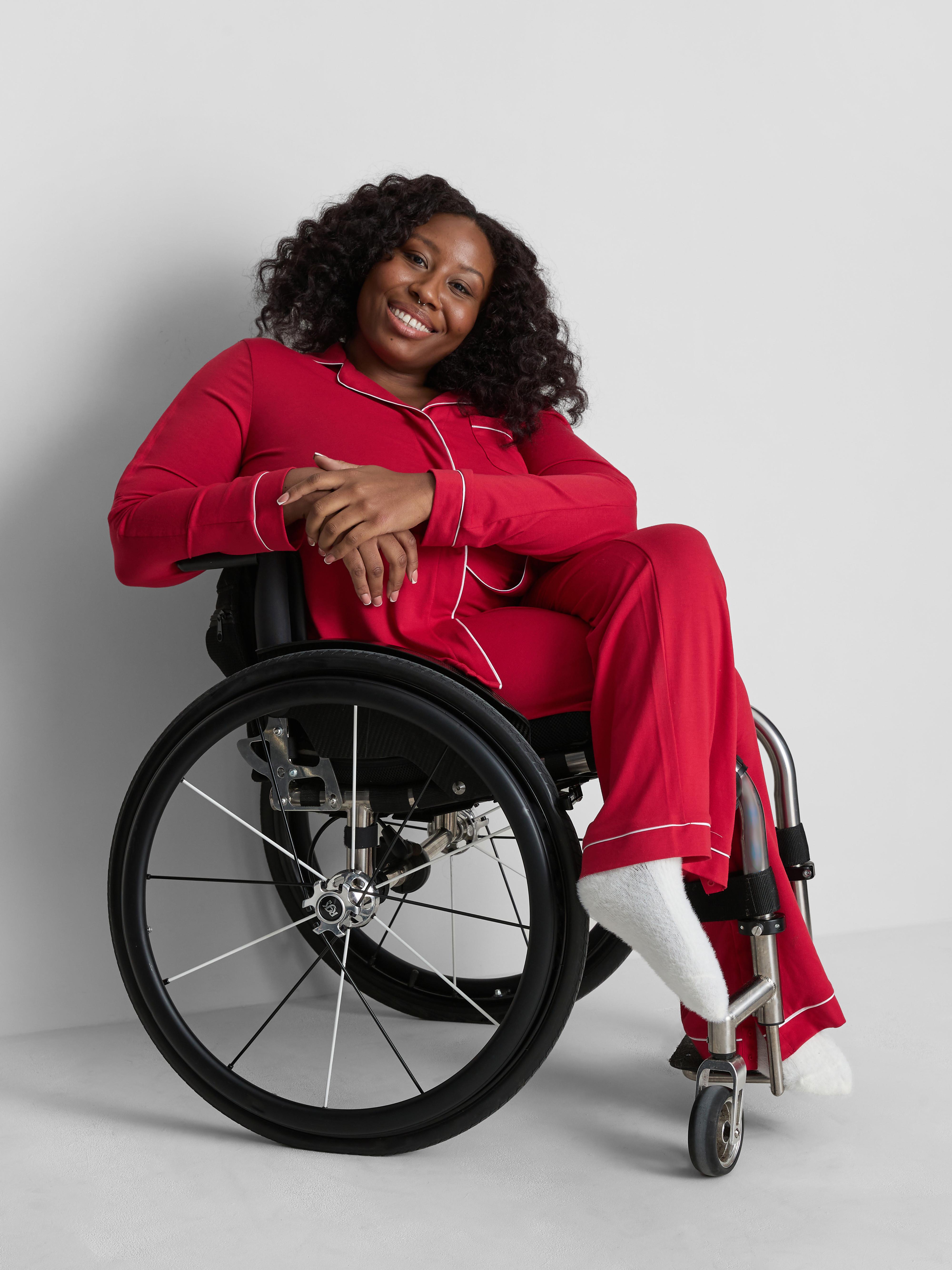 Adaptive Christmas Pajama Shirt