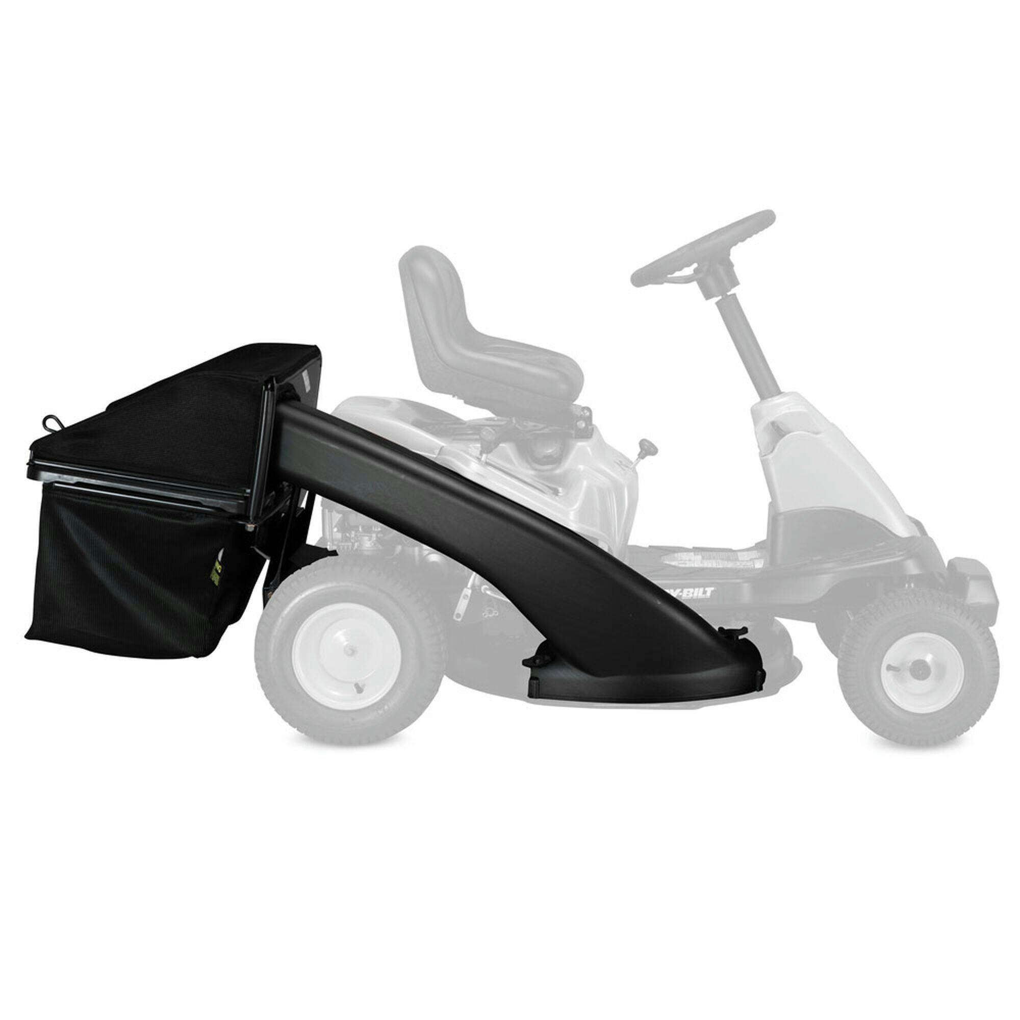 Troy Bilt Soft Twin-Bin Grass Bagger for Lawn Tractors 30-in, 3.25 Bushels