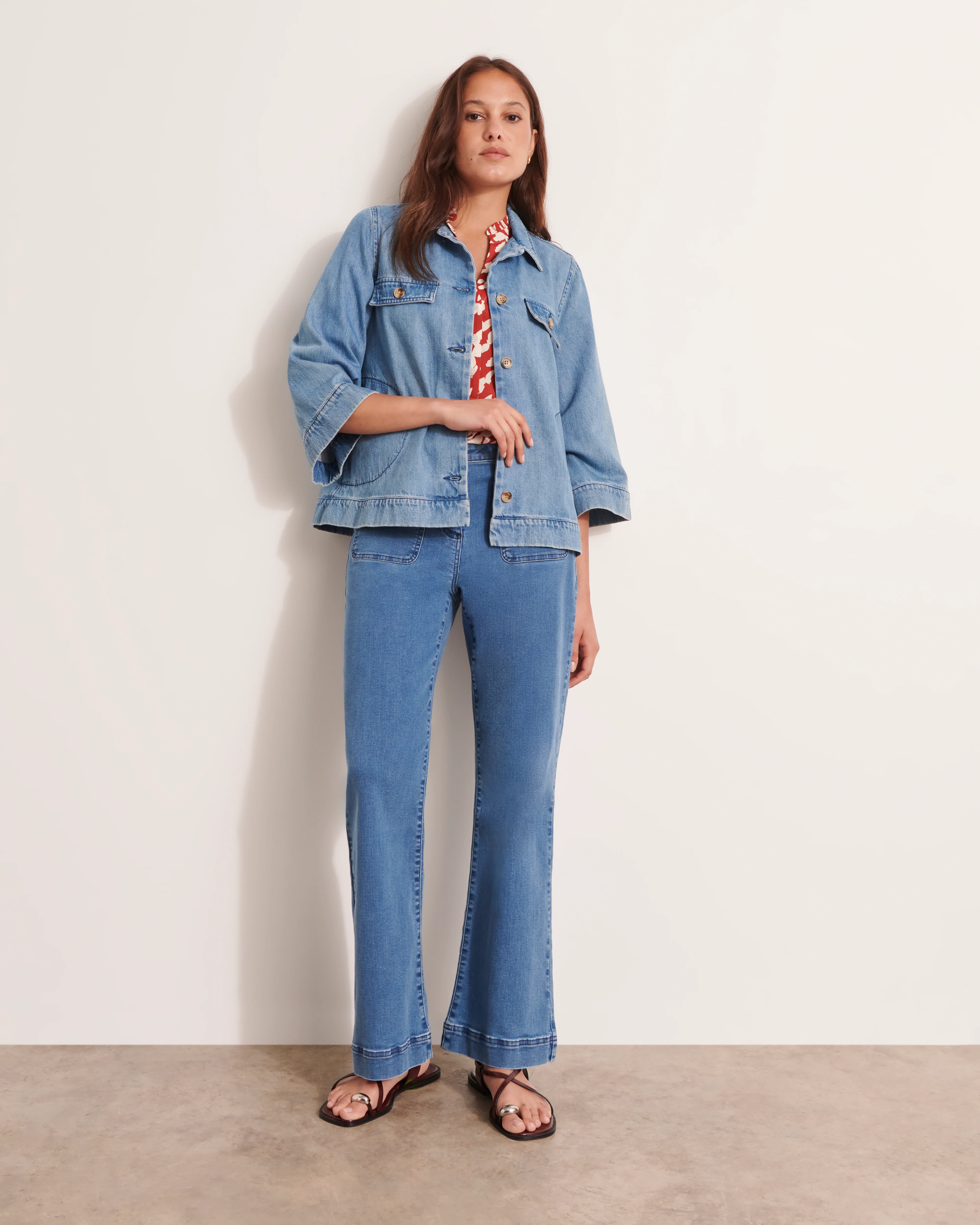 Jeans flare PANKOR/12138/301
