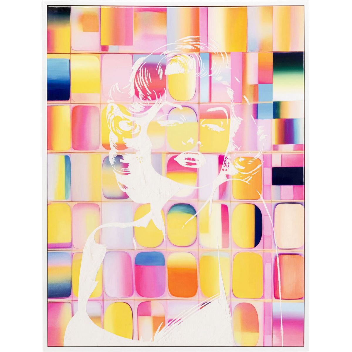 Kare Design Schilderij Diva Pixel 90x120cm