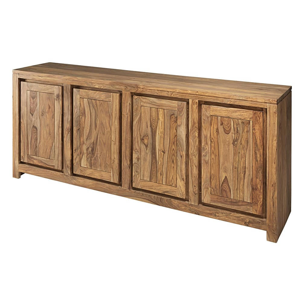 Stockholm - Buffet 4 portes en sheesham massif