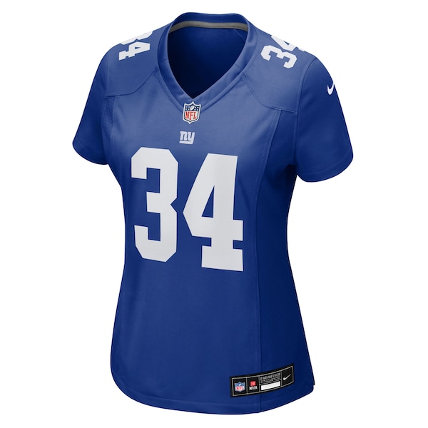 Beau Brade New York Giants Nike Women's Team Game Jersey -  Royal