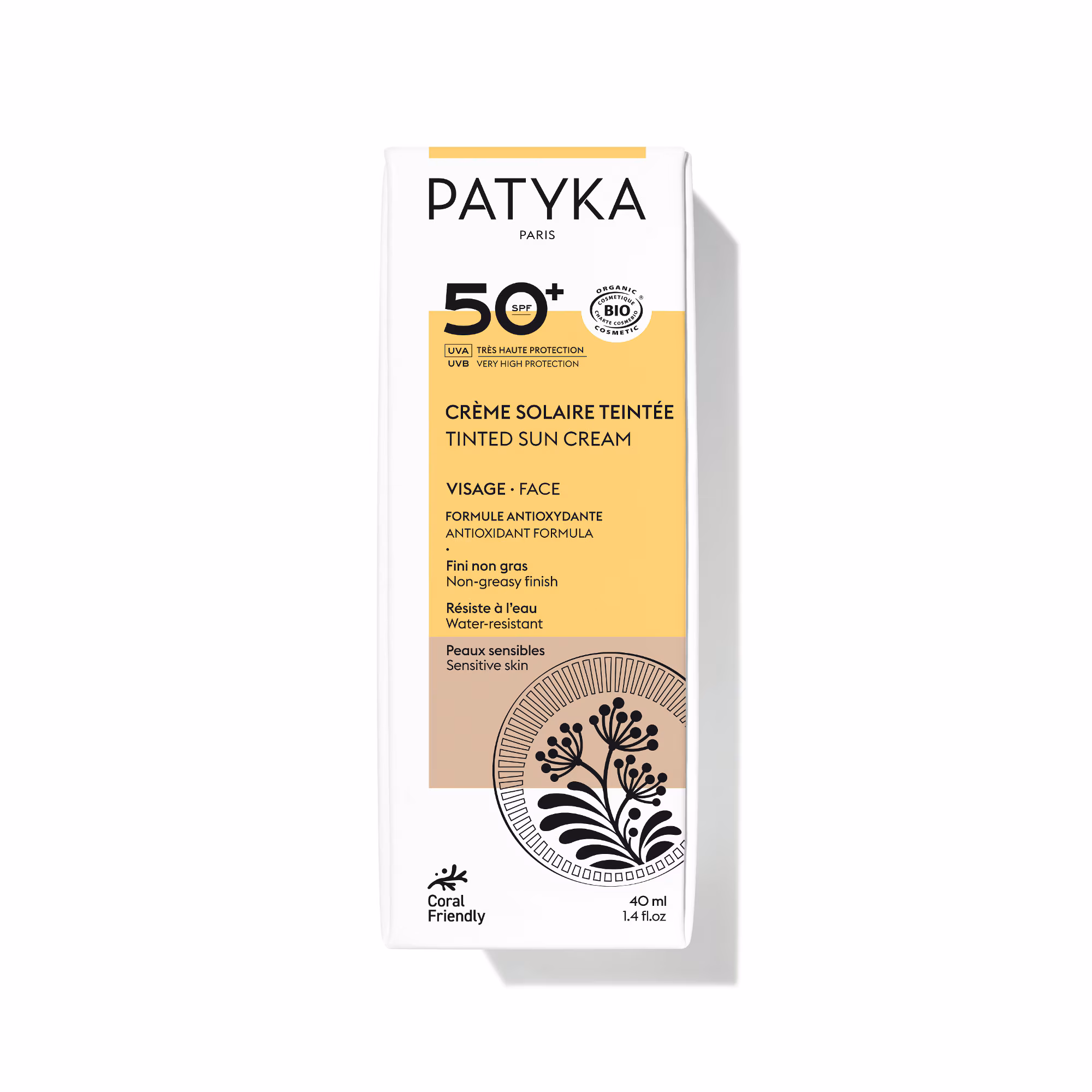 SOIN SOLAIRECrème solaire teintée - spf50