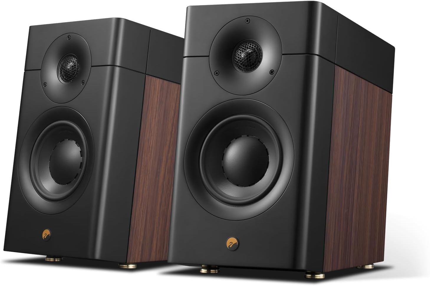 HiVi-Swans D3.1 MKII Passive Bookshelf Speakers, 6.5 2-Way Home Speakers Pair - Needs Amplifier or Receiver to Operate