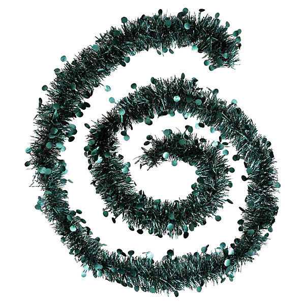 Guirlande de noël pastille embossée olive 100x4x2m- Modéle B- Atmosphera