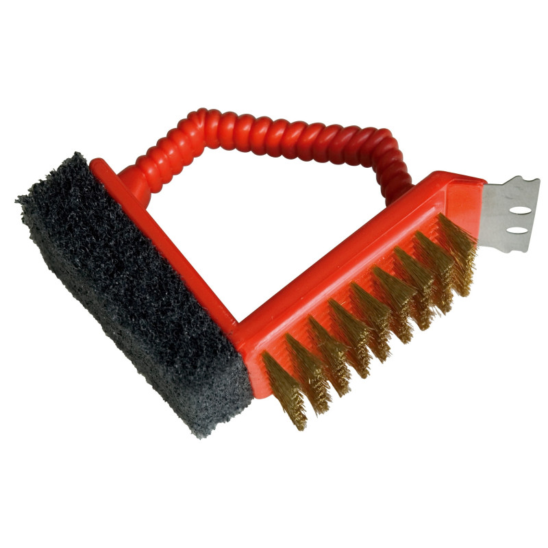 Brosse courte 3-en-1 BARBECOOK