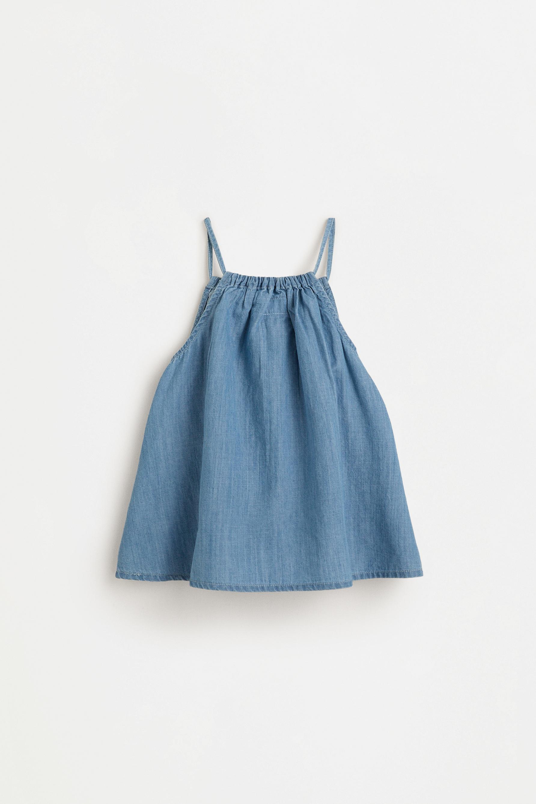 Top denim ligero
