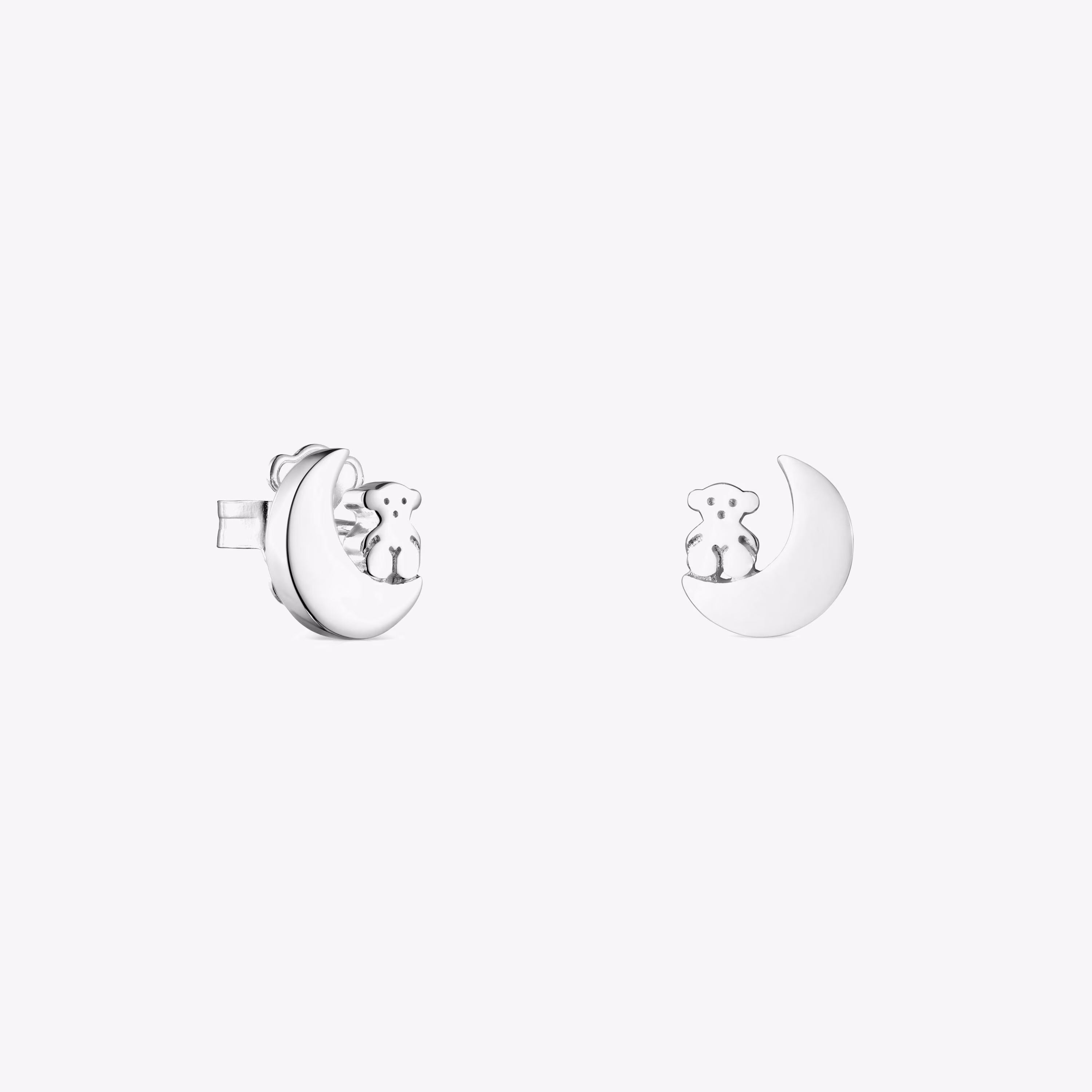 Pendientes de plata Nocturne