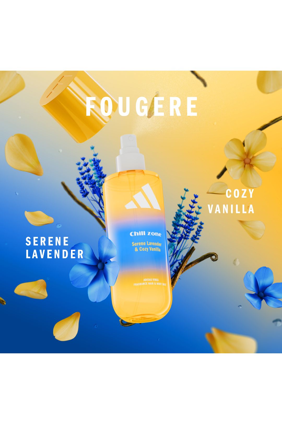 Adidas Vibes Chill Zone Fragrance Hair & Body Mist
