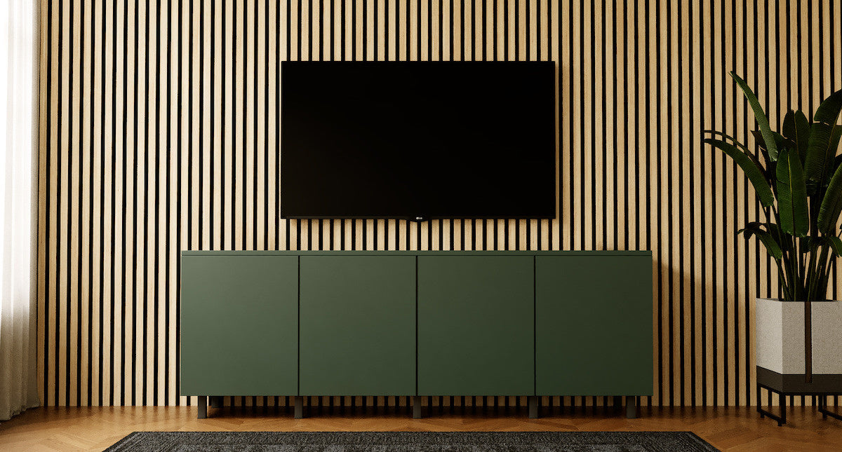 Artego Design Soft Pro Ayaya 183 cm Dressoir Groen