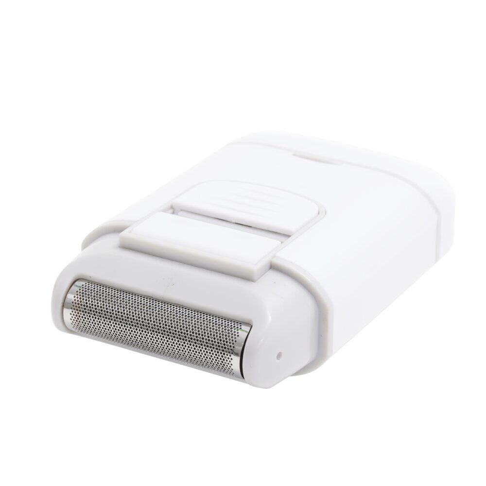 Rasoir électrique de poche avec brosse de nettoyage