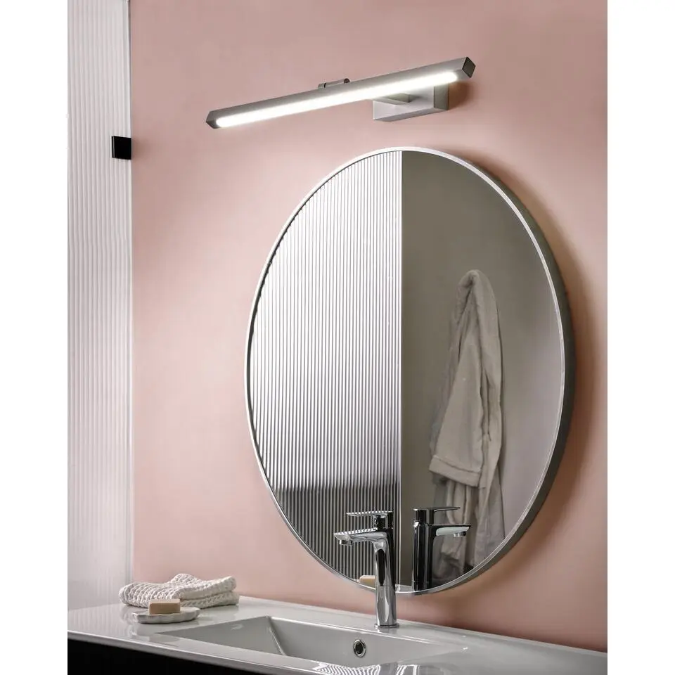 ARROS - Spiegel en schilderij LED-verlichting - Wit - Aluminium