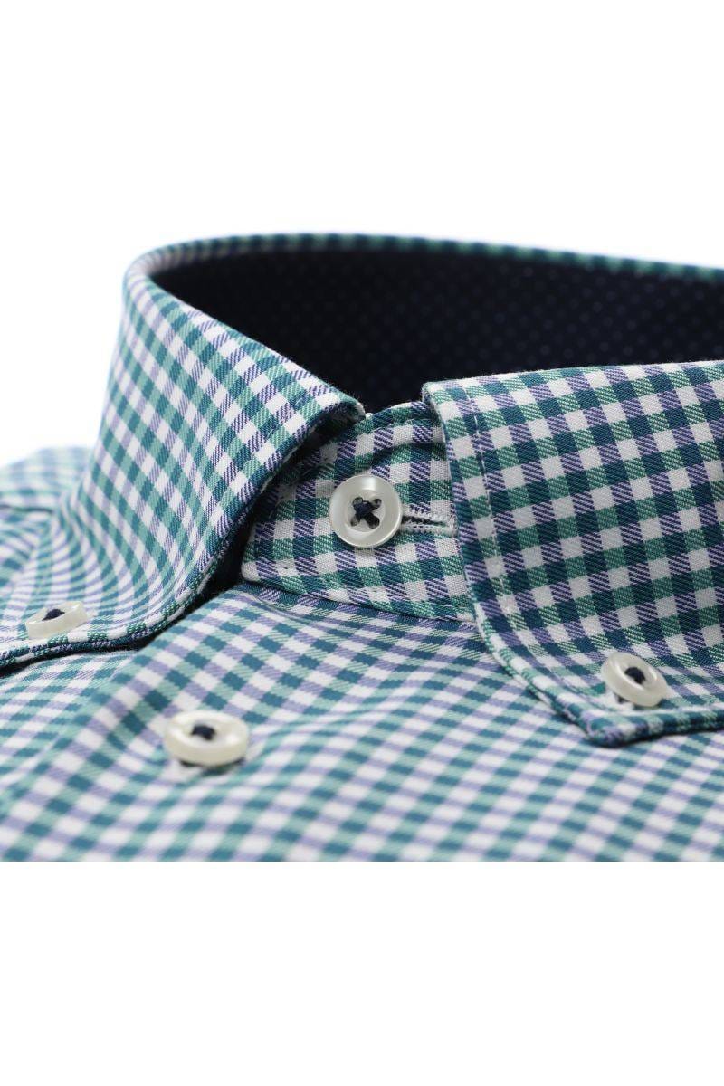 ETERNA Comfort Fit Hemd grün, Kariert