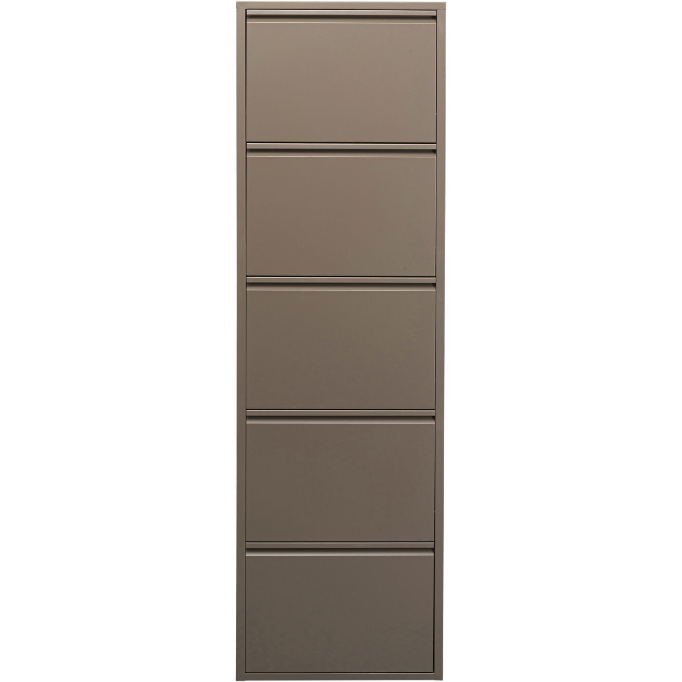 Kare Design Schoenenkast Caruso - taupe - 5 laden