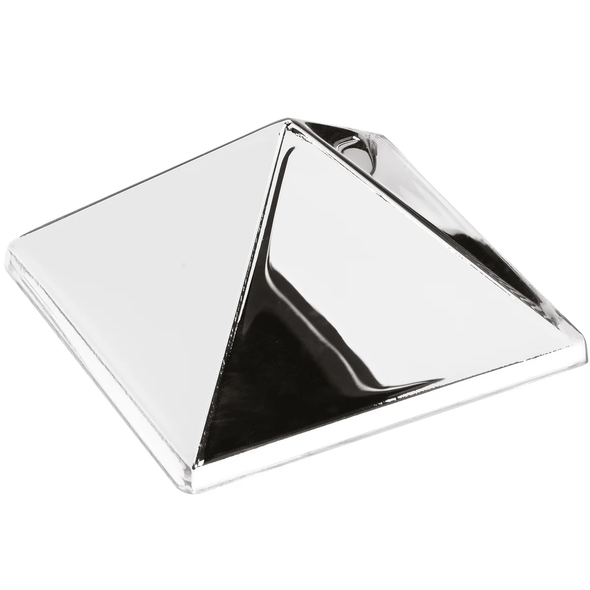 Verpan - Mirror Sculptures, 9 Pyramids, silber / verspiegelt