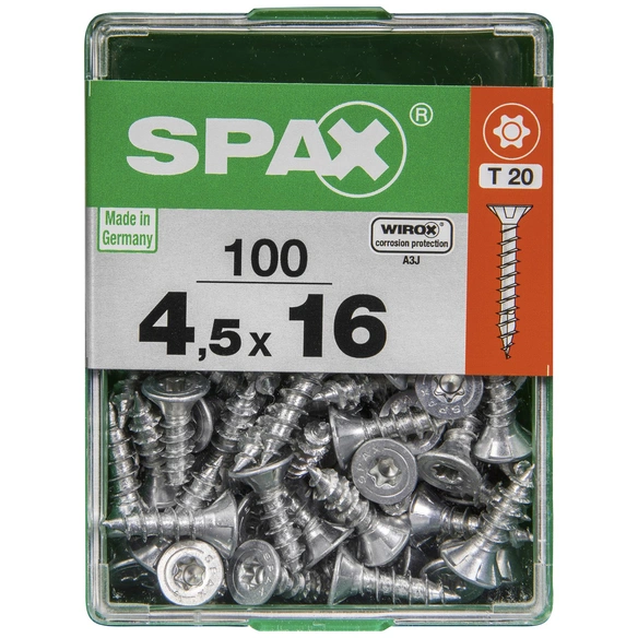 Universalschraube, T-STAR plus, 100 Stk., 4,5 x 16 mm