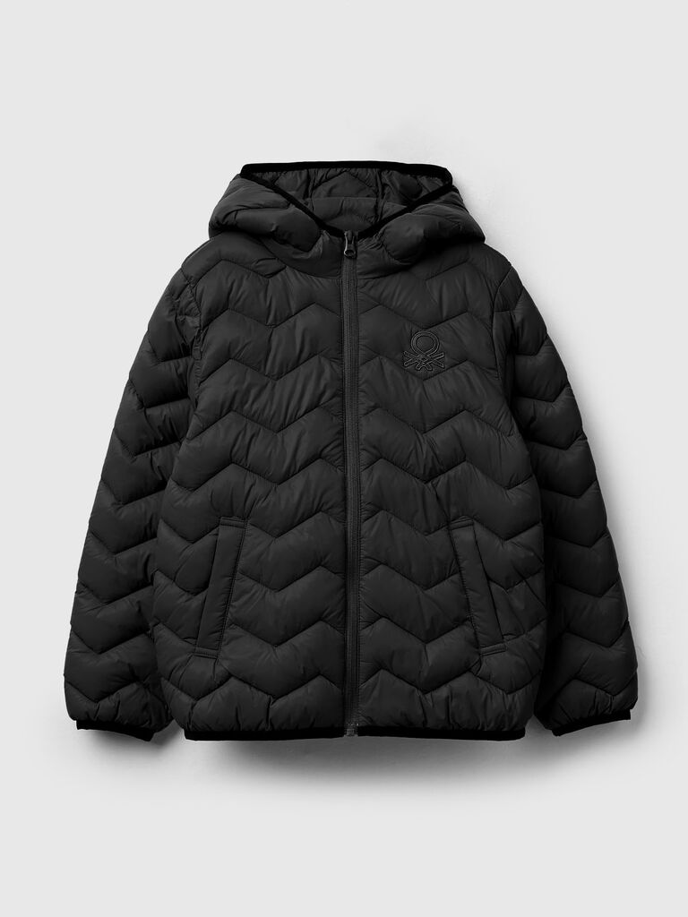 Padded jacket with hood