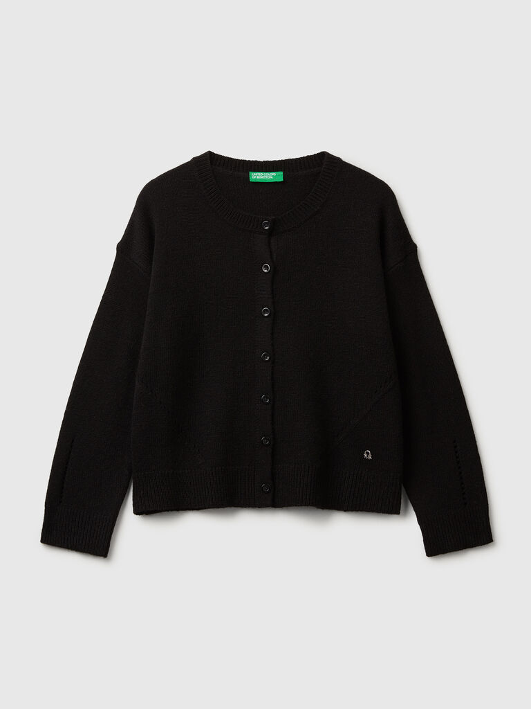 Cardigan in viscose blend